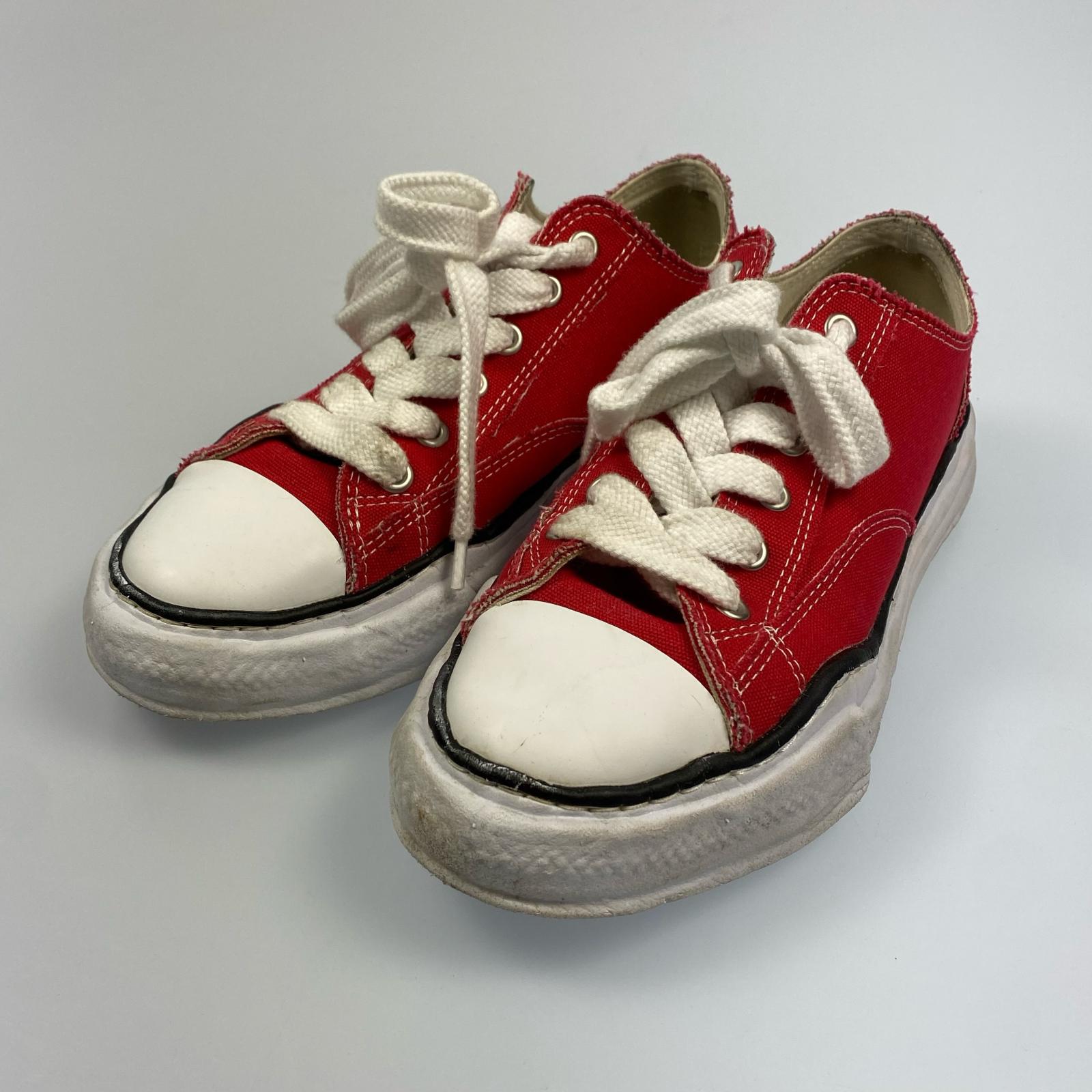 【中古】MIHARA YASUHIRO | ミハラヤスヒロ PETERSON スニーカー A01FW702 サイズ:EU43 レッド【姫路東店】｜お宝市番館