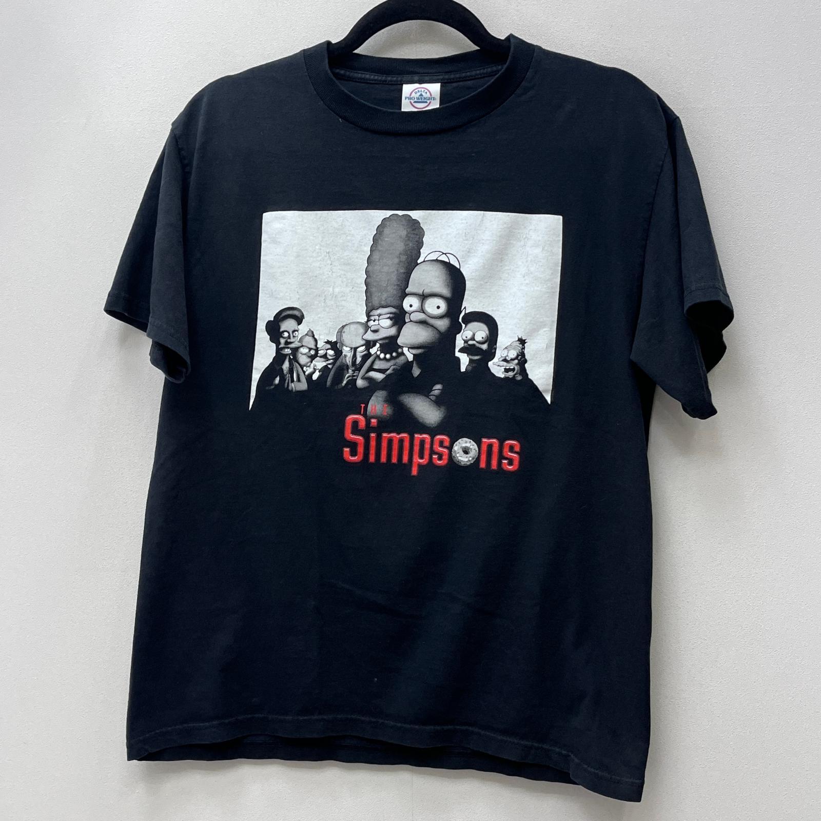 【中古】 THE simpsons:Sopranos PARODY 半袖Tシャツ ブラック サイズ:M【加古川店】|お宝市番館