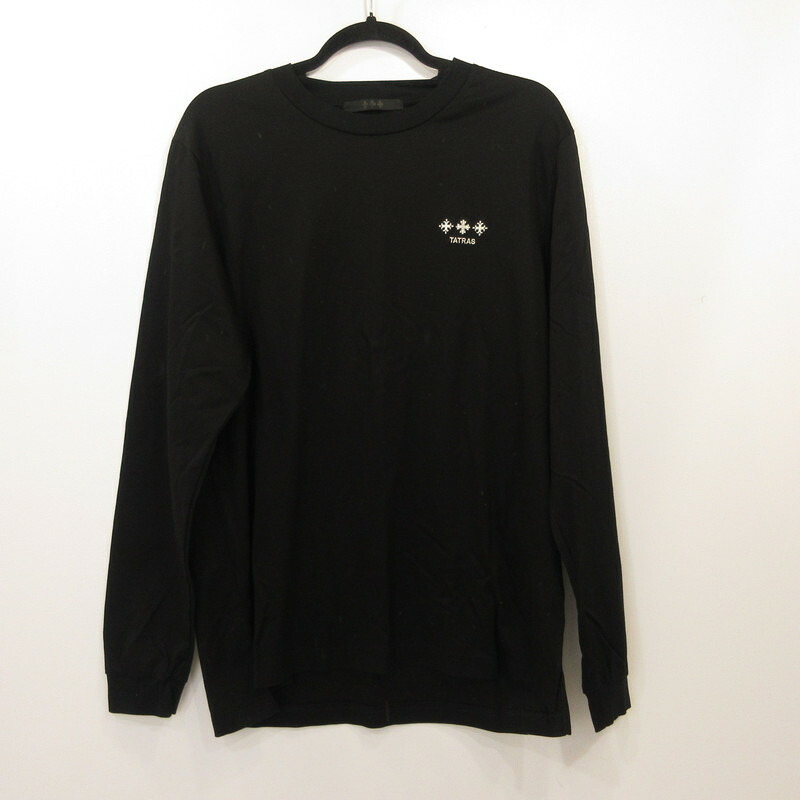 【中古】TATRAS | タトラス BELECI 長袖Ｔシャツ MTAT24S8242-M 国内正規タグ ブラック サイズ：2【姫路東店】｜お宝市番館