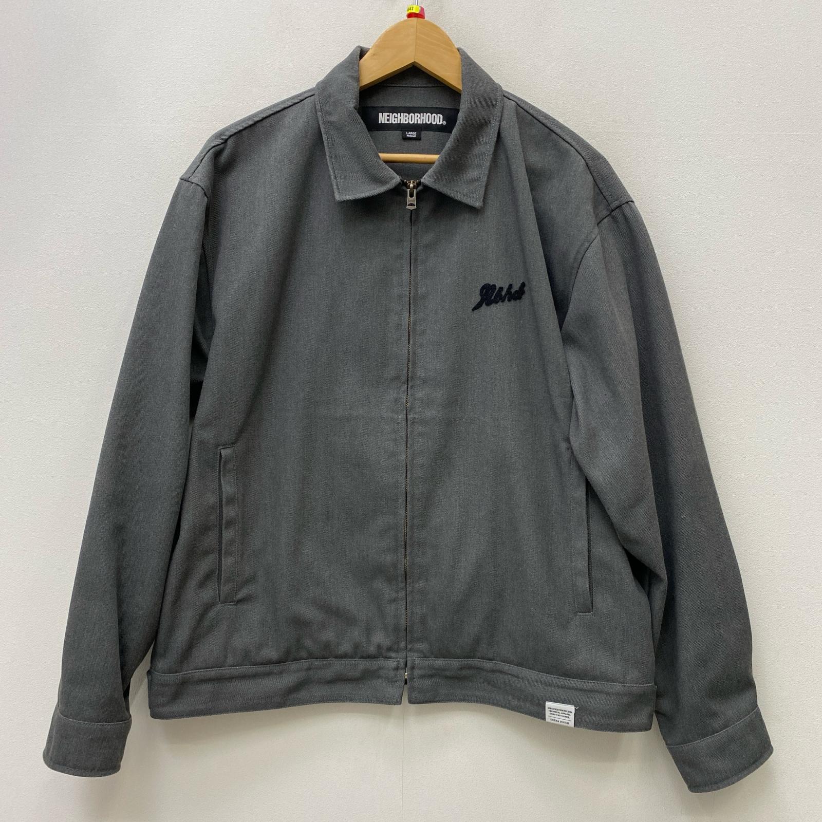 【中古】NEIGHBORHOOD | ネイバーフッド ZIP WORK JACKET その他アウター 252TSNH-JKM03 グレー サイズ：L【加古川店】｜お宝市番館