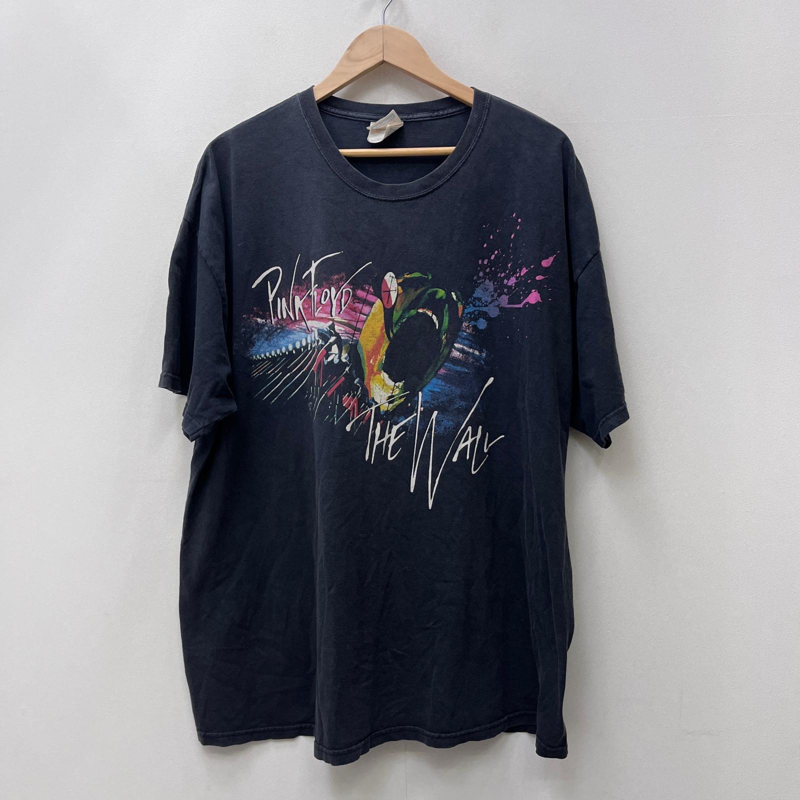 【中古】 PINK FIOYD THE WALL HANES 90s 半袖Tシャツ ブラック【加古川店】|お宝市番館