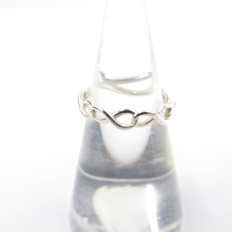 【中古】Tiffany&co | ティファニー インフィニティ ナロー リング リング・指輪 サイズ:8号 シルバー【瀬戸大橋店】|お宝市番館