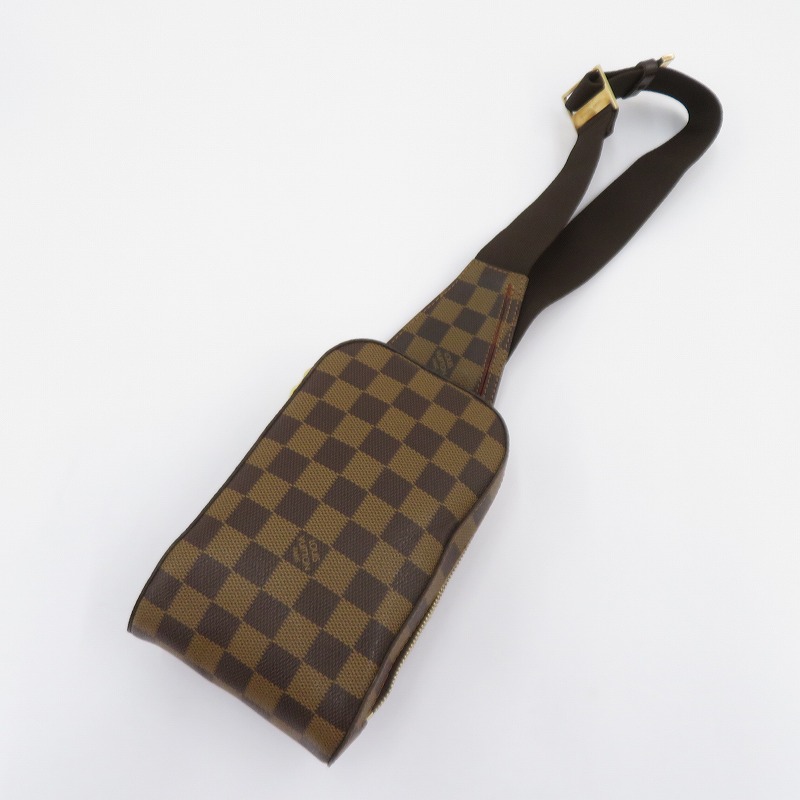 【中古】LOUIS VUITTON | ルイ・ヴィトン ジェロニモス ボディバッグ ダミエ N51994 ブラウン【瀬戸大橋店】｜お宝市番館