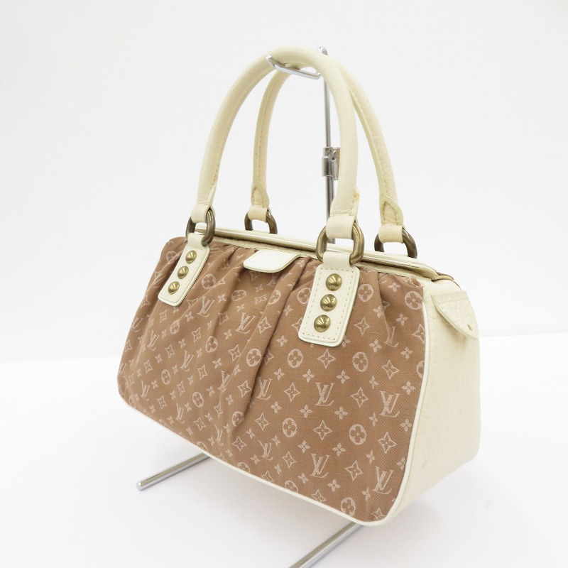 【中古】LOUIS VUITTON | ルイ・ヴィトン トラペーズ PM キャメル モノグラム ミニラン ハンドバッグ M40059 ベージュ【瀬戸大橋店】｜お宝市番館