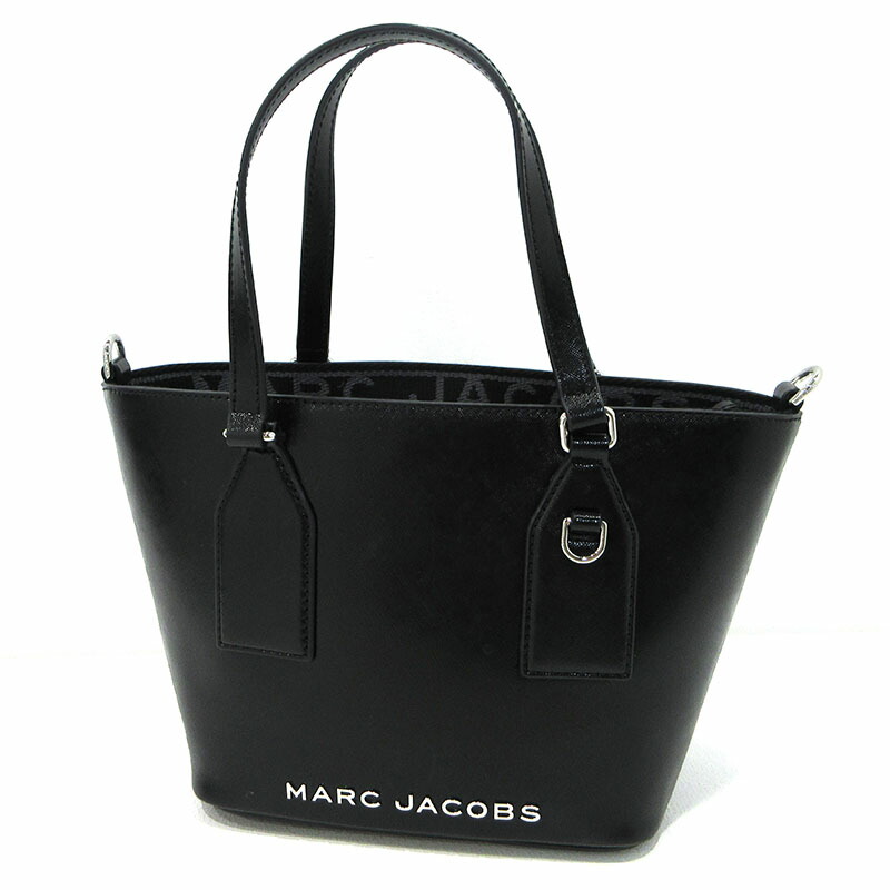 【中古】MARC JACOBS | マークジェイコブス 2wayバッグ ショルダーバッグ トートバッグ ブラック【三重本店】|お宝市番館