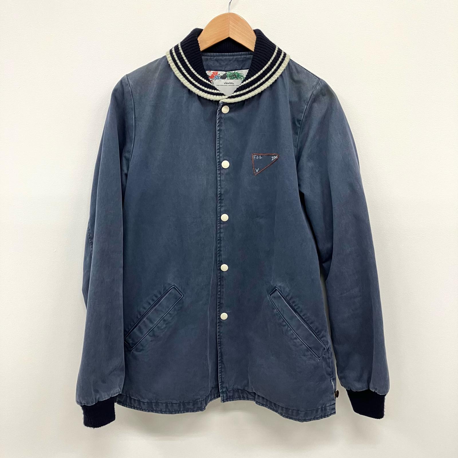 【中古】VISVIM | ビズビム HOBBS JKT スタジャン 0115105013014 その他 サイズ:1【イオン広店】|お宝市番館