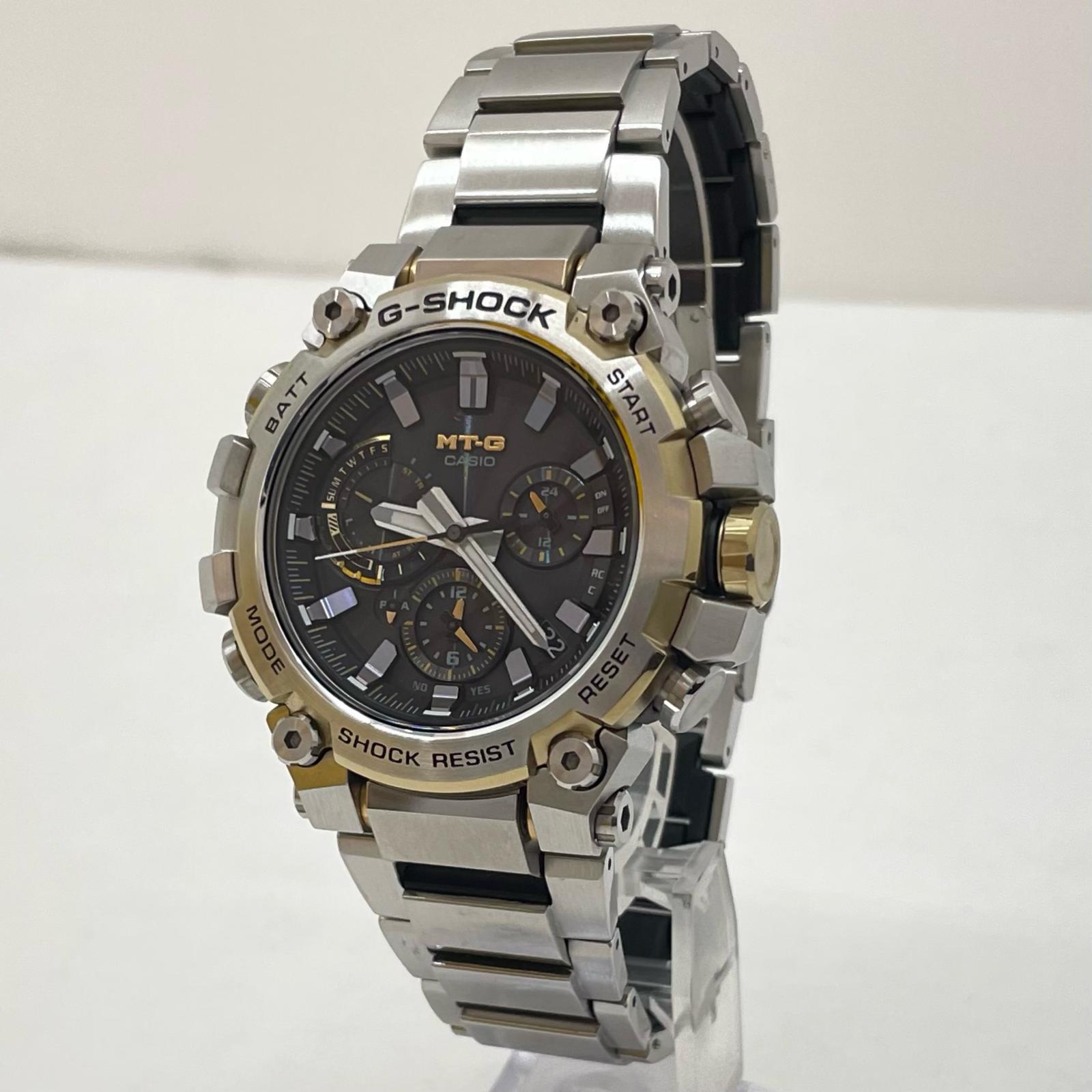 【中古】G-SHOCK | ジーショック 腕時計 ブラック　箱、説 MTG-B3000D-1A9JF MT-G　Bluetooth【尾張小牧店】｜お宝市番館 64,900円