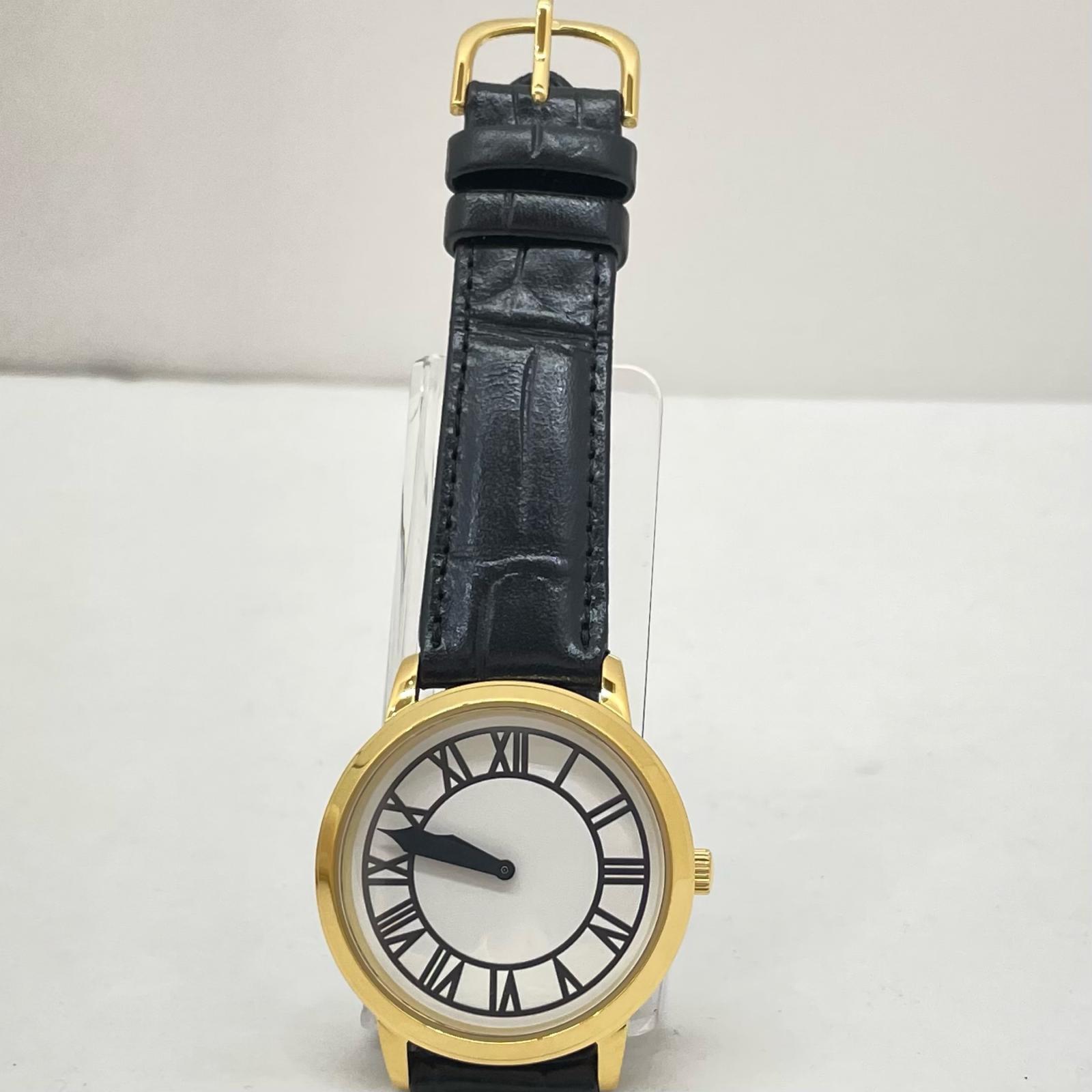 【中古】 腕時計 ホワイト　箱、説 BF0700018100 40周年記念時計台モチーフ【尾張小牧店】｜お宝市番館
