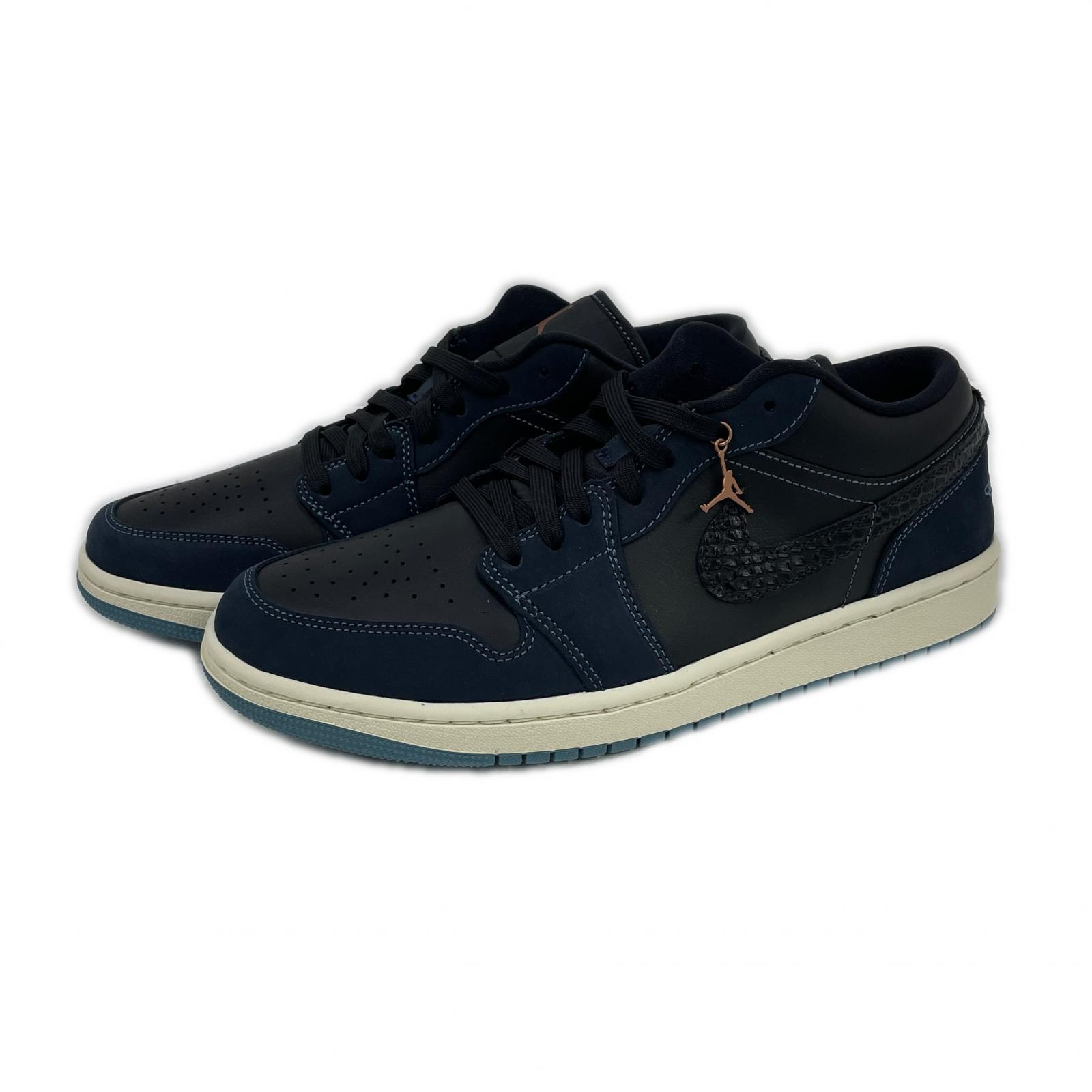 【中古】NIKE | ナイキ Air Jordan 1 Low スニーカー 27.5珊 FJ5478-010 青色【尾張小牧店】