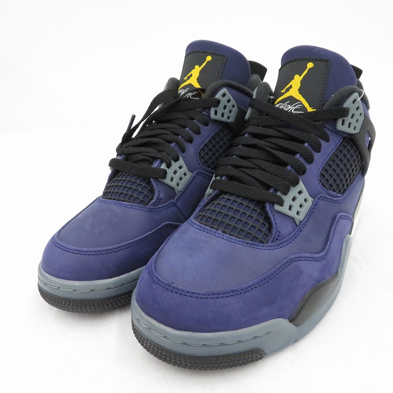 【中古】NIKE | ナイキ AJ4 Retro OG 'Lakers' スニーカー FV5029-500 エアジョーダン パープル 27cm【瀬戸大橋店】｜お宝市番館