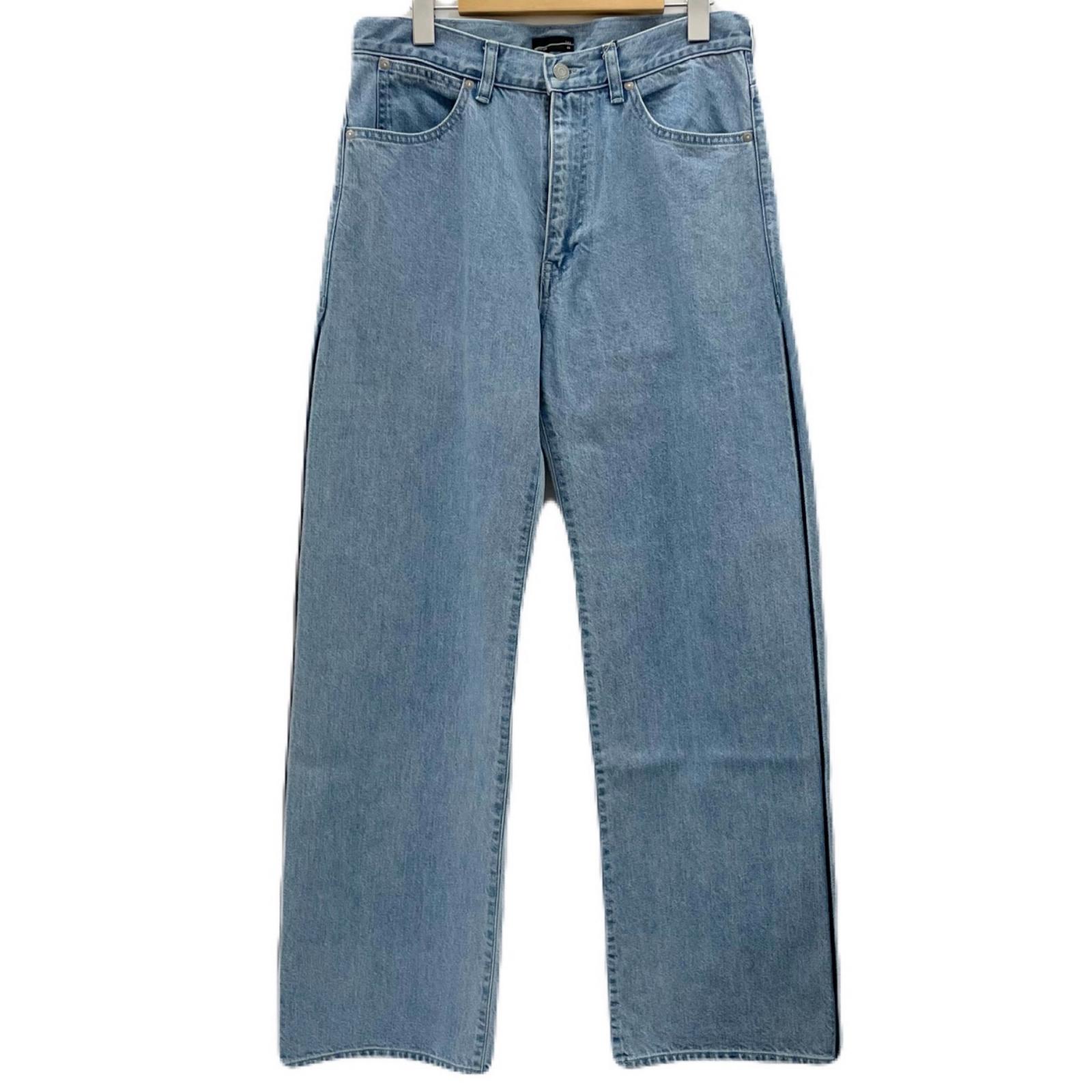 【中古】LAD MUSICIAN | ラッドミュージシャン 11.5oz BLEACH DENIM STRAIGHT PANTS デニムパンツ 2126-513 ブルー サイズ：44【尾張小牧店】｜お宝市番館