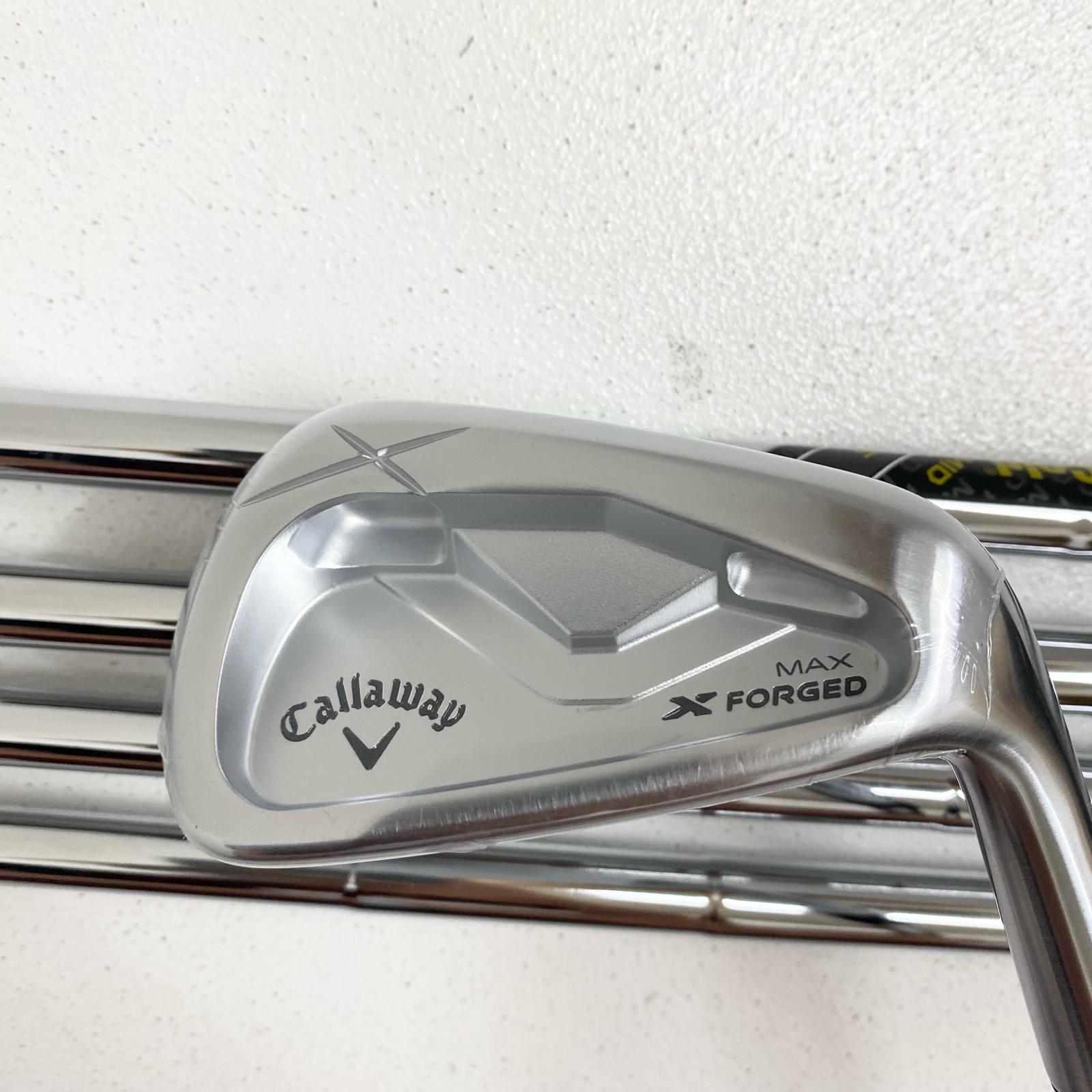 【中古】【ゴルフ用品】 未使用 Callaway | キャロウェイ X FORGED MAX (2025)5本セット 6-9.P DynamicGold MID115 フレックスS【加古川店】|お宝市番館