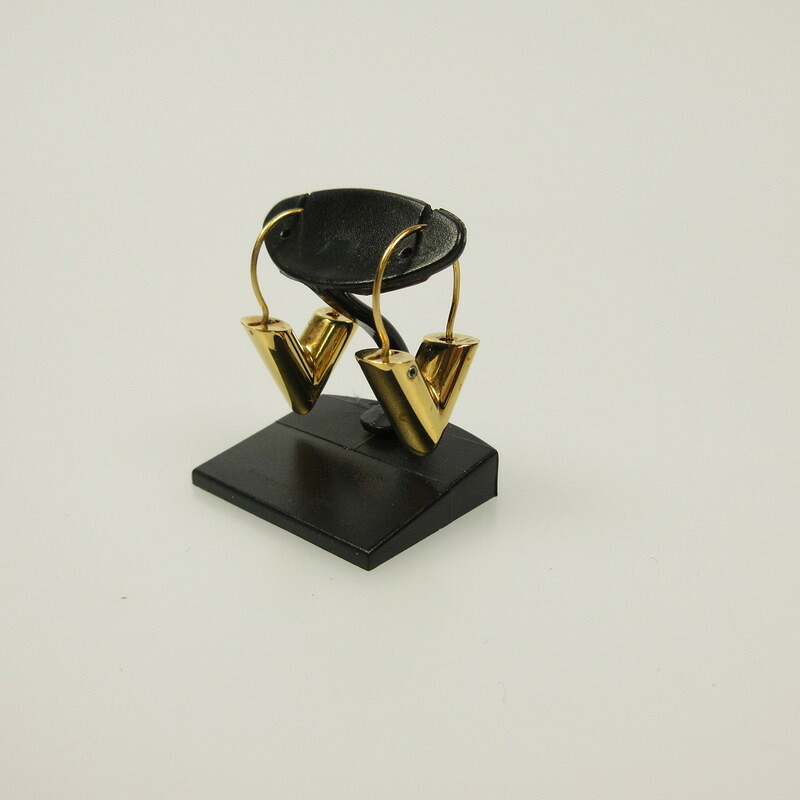 【中古】LOUIS VUITTON | ルイ・ヴィトン フープイヤリングエセンシャル ピアス M61088【姫路東店】｜お宝市番館