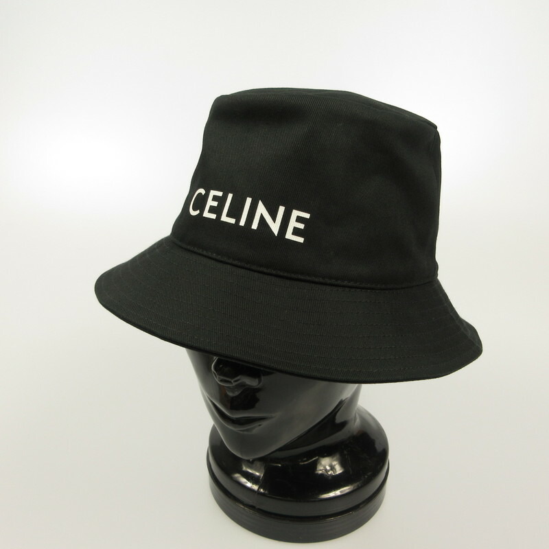 【中古】CELINE | セリーヌ ハット 2AU5B968P 国内正規品 ブラック サイズ:M【姫路東店】|お宝市番館