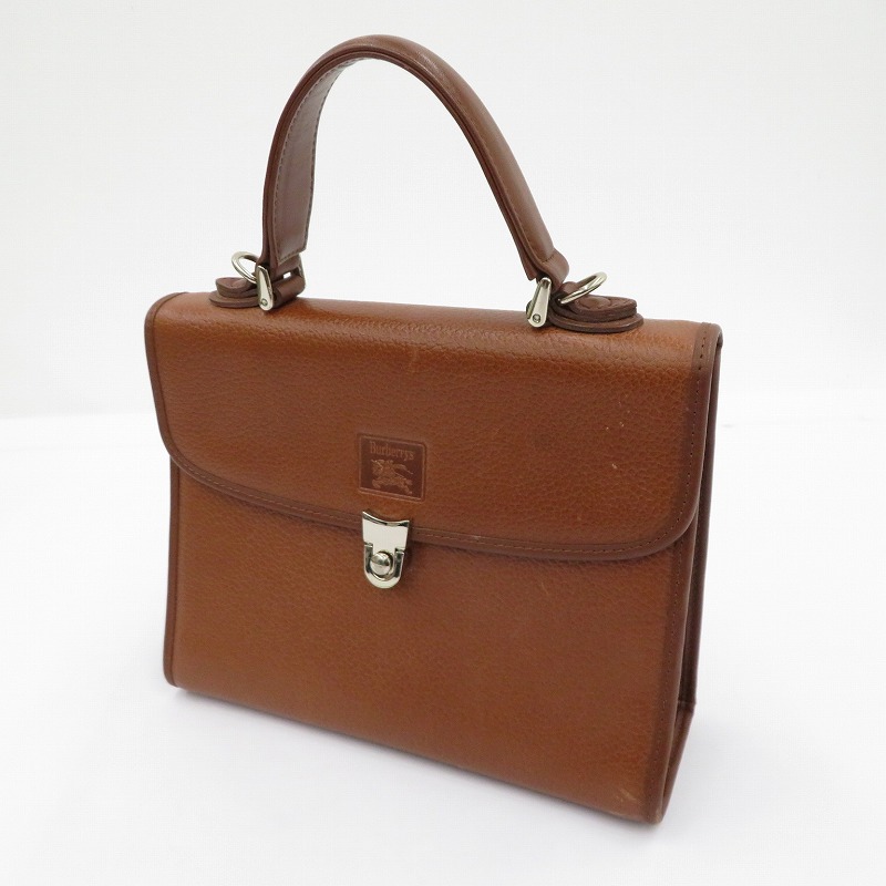 【中古】BURBERRY | バーバリー ハンドバッグ ブラウン【瀬戸大橋店】|お宝市番館