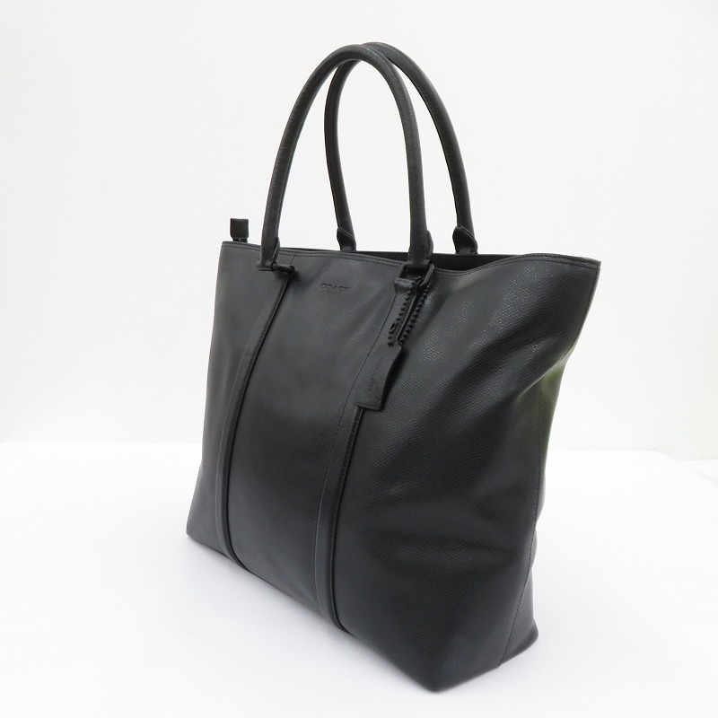 【中古】COACH | コーチ メルセデスベンツ130周年記念 メトロポリタン レザー トート トートバッグ B1680-72114G ブラック【瀬戸大橋店】｜お宝市番館