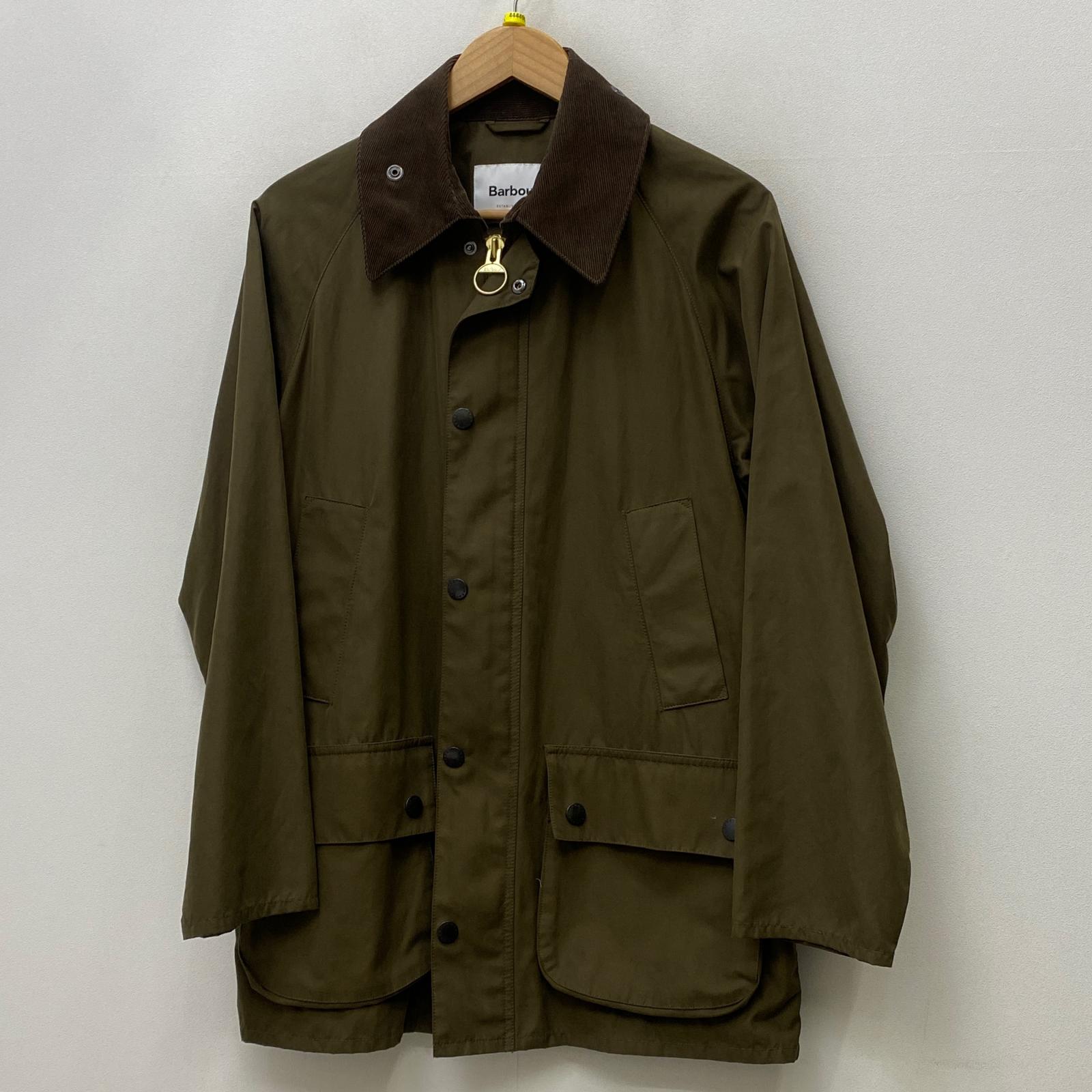 【中古】Barbour | バーブァー Thornbury Jacket ステンカラーコート 1901185 カーキ サイズ:38【加古川店】|お宝市番館
