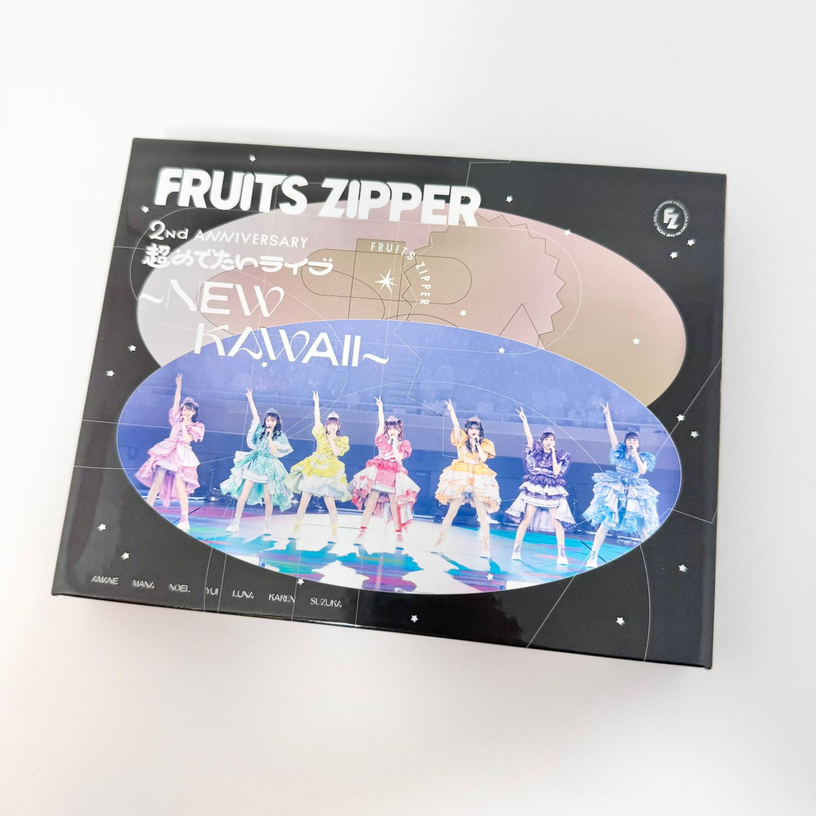 【中古】 FRUITS ZIPPER 完全受注生産限定盤 2nd ANNIVERSARY NEW KAWAII Blu-ray【尾張小牧店】【アイドル】【専】|お宝市番館