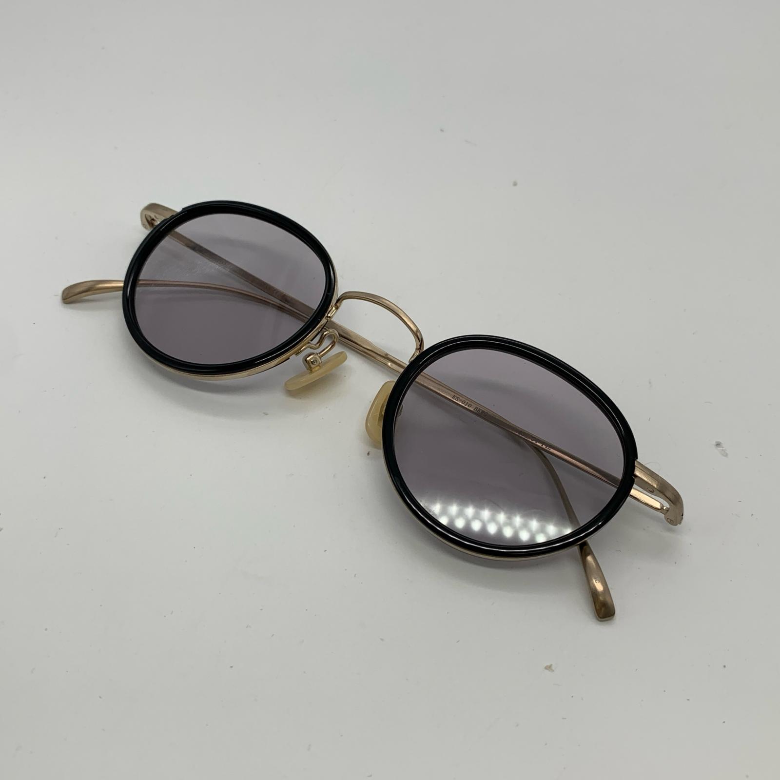 【中古】金子眼鏡 | カネコガンキョウカネコメガネ サングラス KS-010 ｻｲｽﾞ:45□24 ブラック【姫路東店】｜お宝市番館