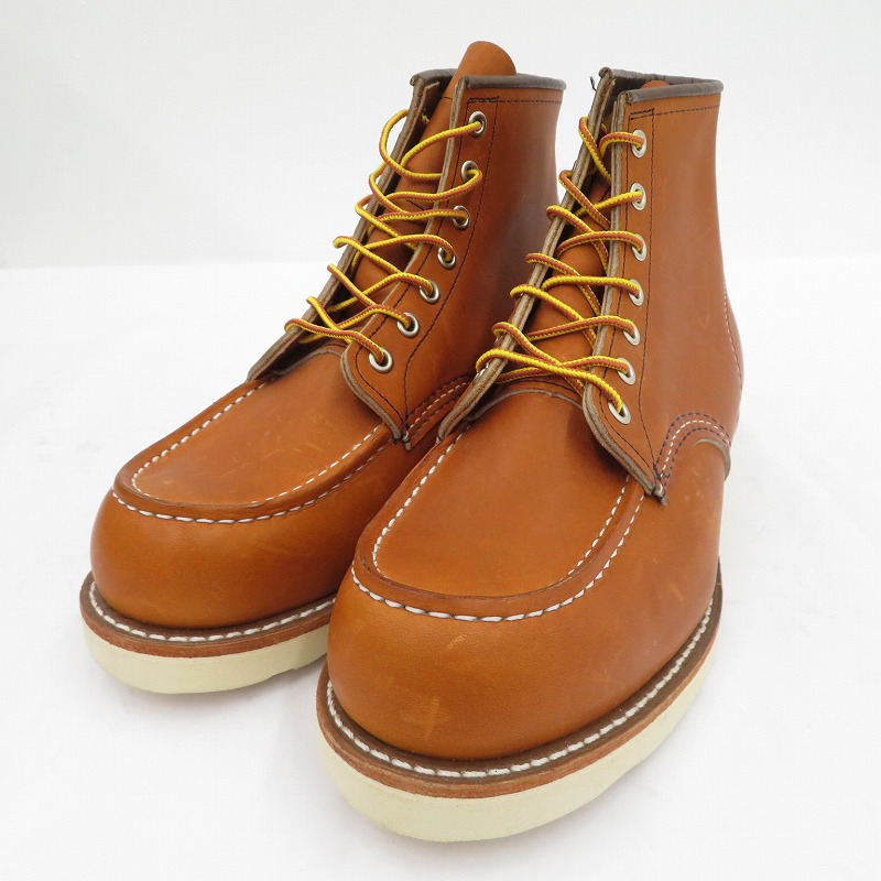 【中古】RED WING | レッドウィング 6-inch Classic Moc ブーツ 875 ブラウン 27cm【瀬戸大橋店】｜お宝市番館