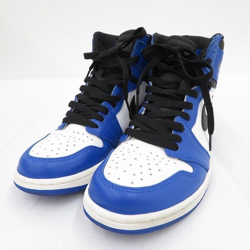 【中古】NIKE | ナイキ AJ1High/Game Royal スニーカー 555088-403 エアジョーダン ブルー 27cm【瀬戸大橋店】｜お宝市番館