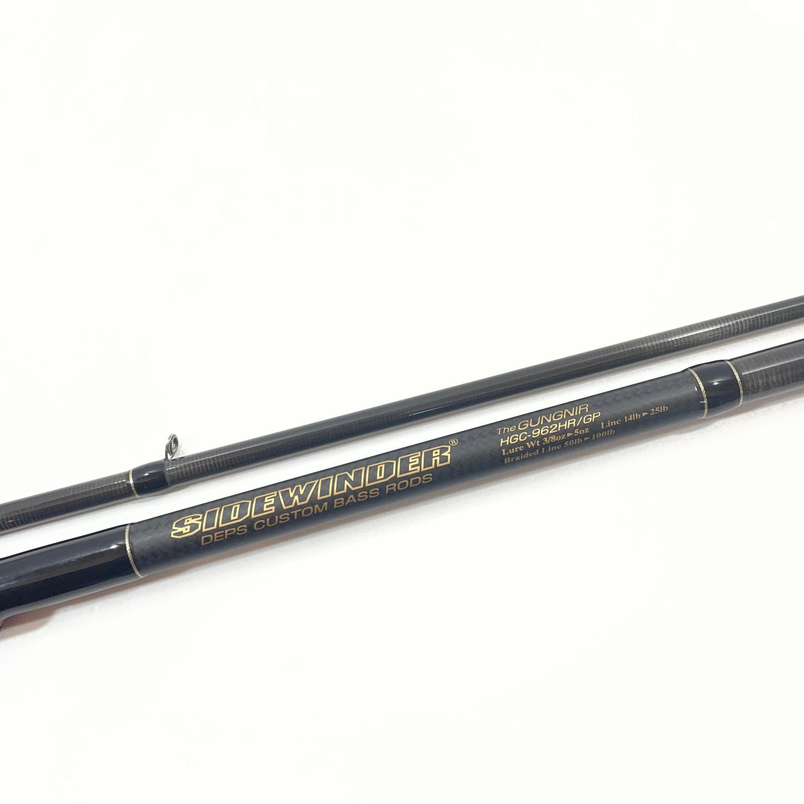 【中古】【釣り/つり/釣具/ロッド】Deps | デプス SIDEWINDER サイドワインダー HGC-962HR/GP 釣竿 2ピース【尾張小牧店】|お宝市番館