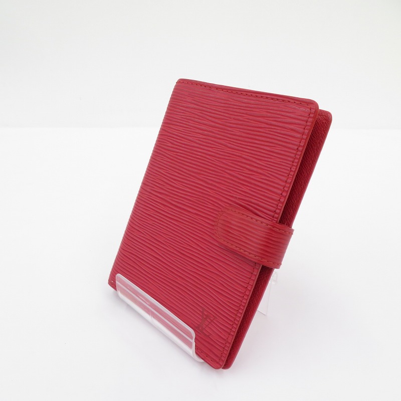 【中古】LOUIS VUITTON | ルイ・ヴィトン エピ アジェンダPM 手帳カバー R2005M レッド【瀬戸大橋店】｜お宝市番館