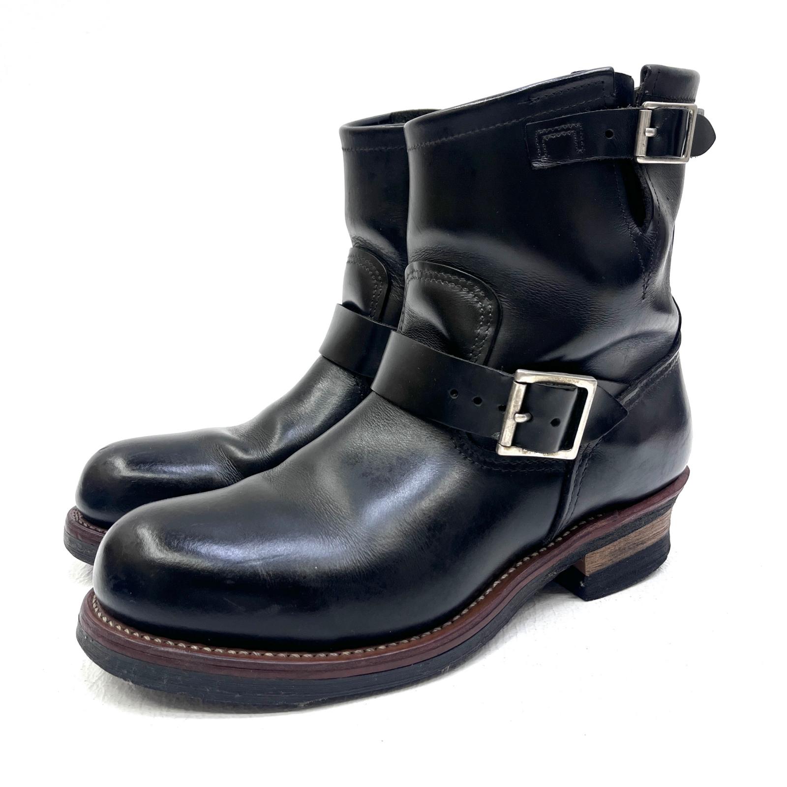 【中古】RED WING | レッドウィング 8inch Engineer ブーツ 2976 ブラック 26cm【加古川店】|お宝市番館