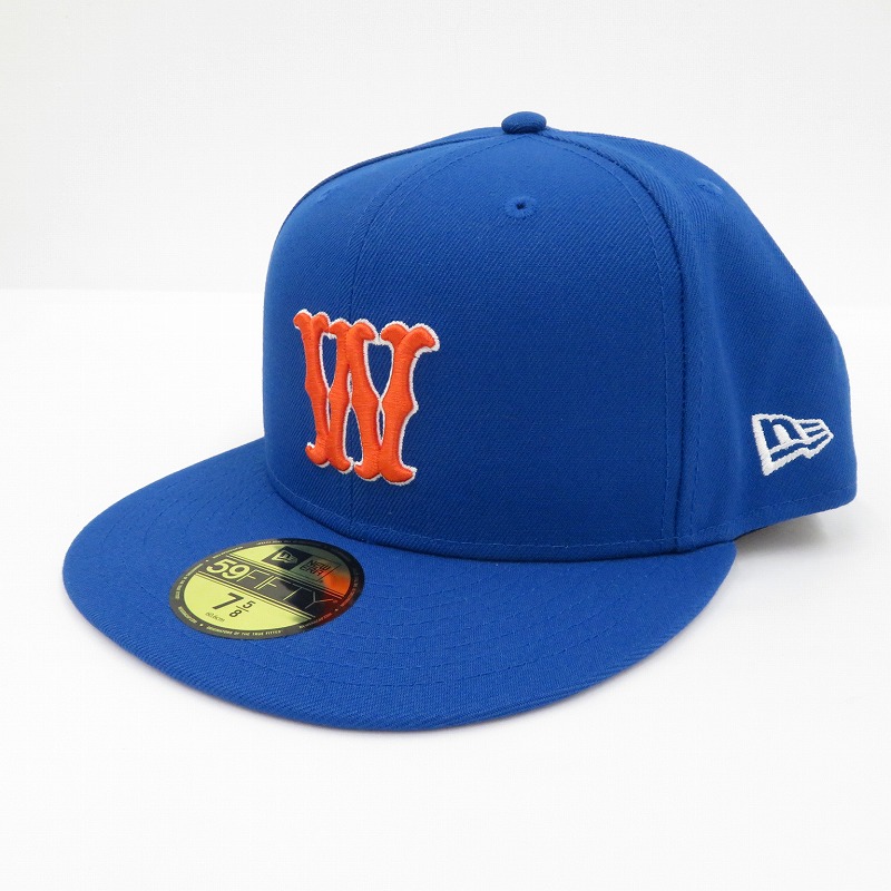 【中古】NEW ERA | ニューエラ &times;WACKO MARIA キャップ 26SS-WMA-CP01 ブルー【瀬戸大橋店】｜お宝市番館