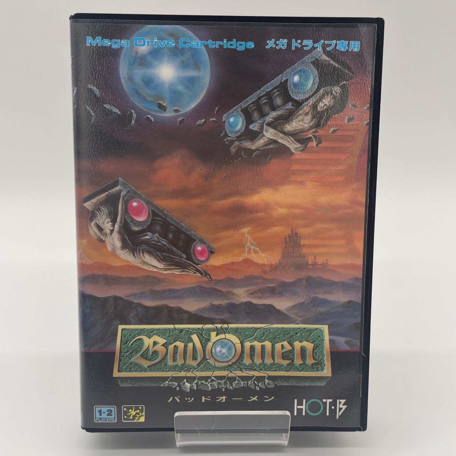 【中古】 ゲームソフト　メガドライブ／バッドオーメン・ハガキあり・T-28043【尾張小牧店】｜お宝市番館