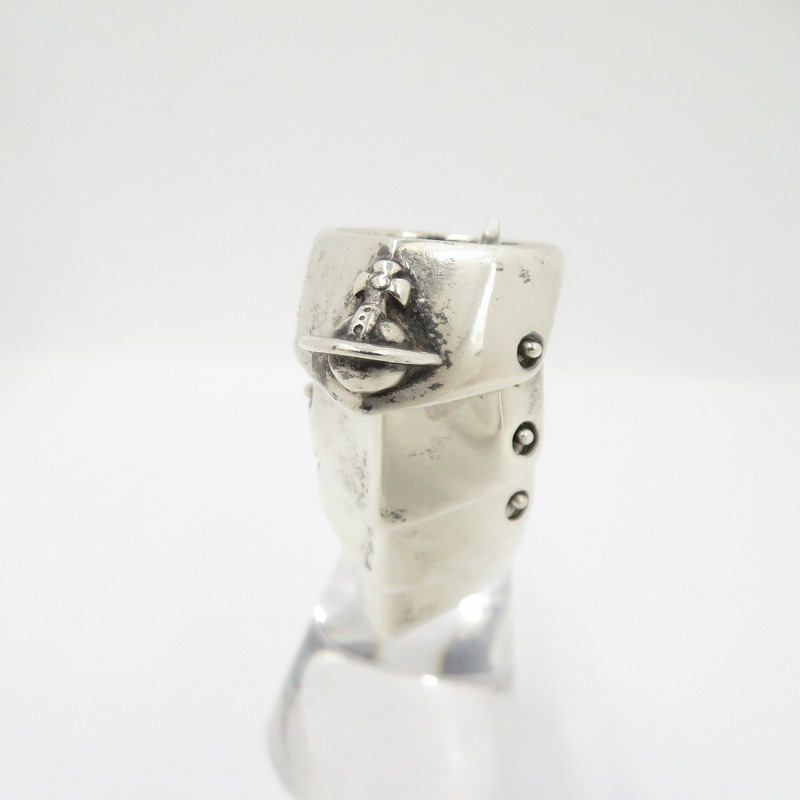【中古】Vivienne Westwood | ヴィヴィアンウエストウッド アーマーリング リング・指輪 シルバー サイズ：M【瀬戸大橋店】｜お宝市番館