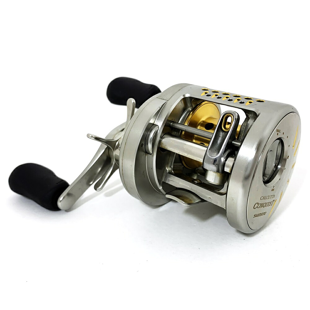 【中古】【フィッシング/釣り/釣具/リール】 【ベイトリール/右ハンドル】SHIMANO | シマノ 04カルカッタコンクエストDC 250DC【加古川店】｜お宝市番館
