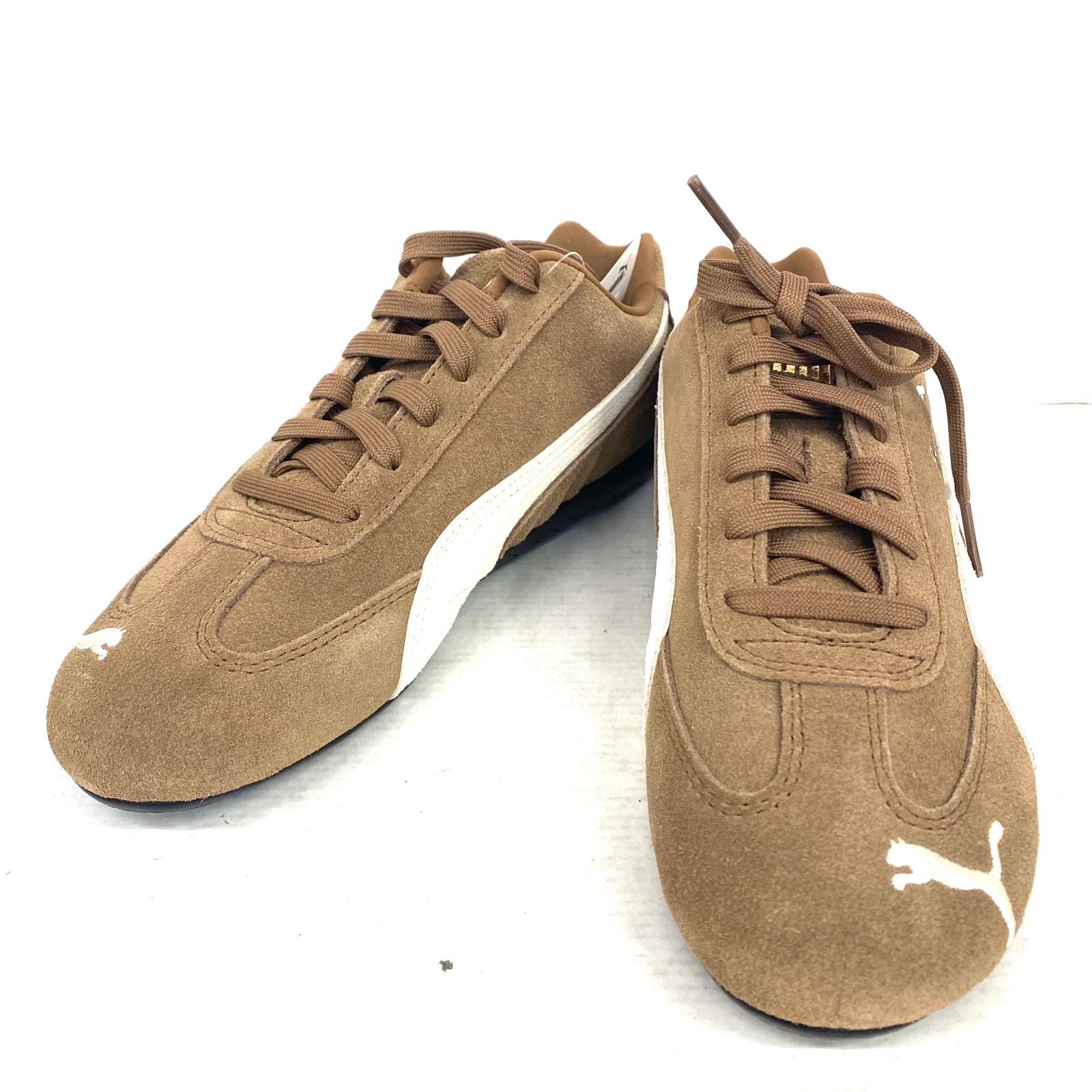 【中古】PUMA | プーマ SPEEDCAT OG スニーカー 398846 31 ブラウン 23.5cm【加古川店】｜お宝市番館