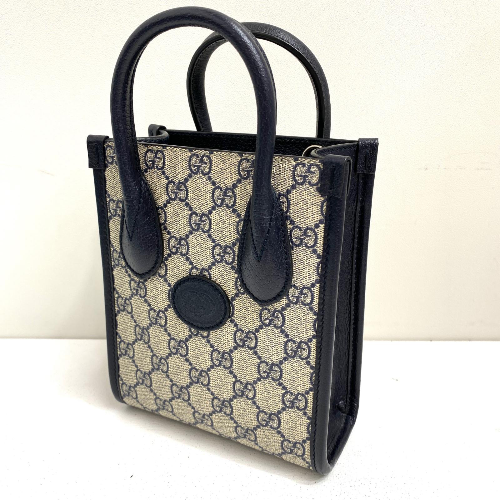 【中古】GUCCI | グッチ ンターロッキングG ミニトート その他バッグ 671623【加古川店】｜お宝市番館