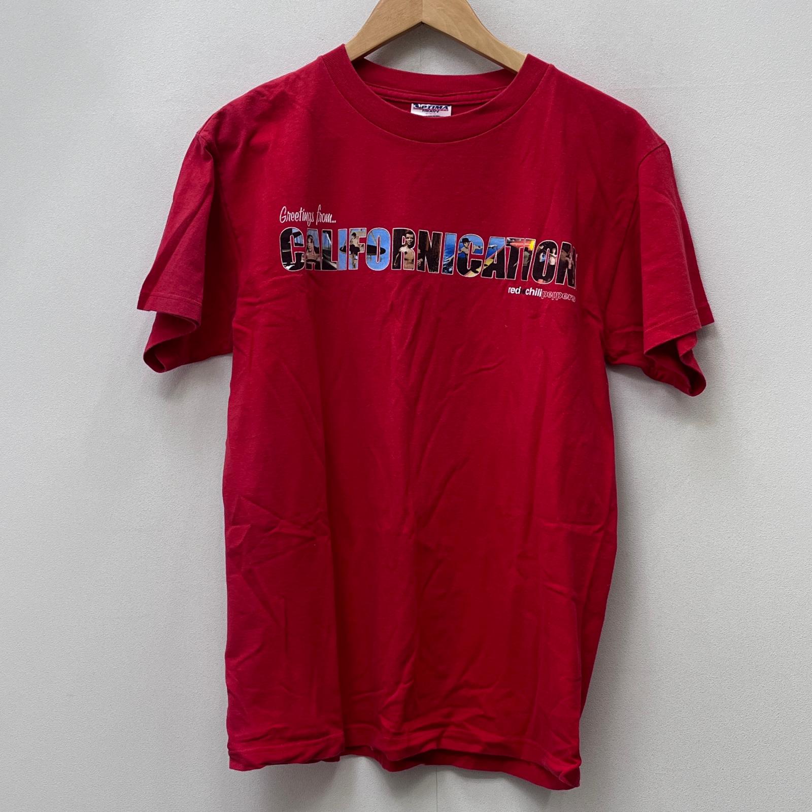 【中古】 CALIFORNICATION 半袖Ｔシャツ レッド サイズ：M【加古川店】｜お宝市番館