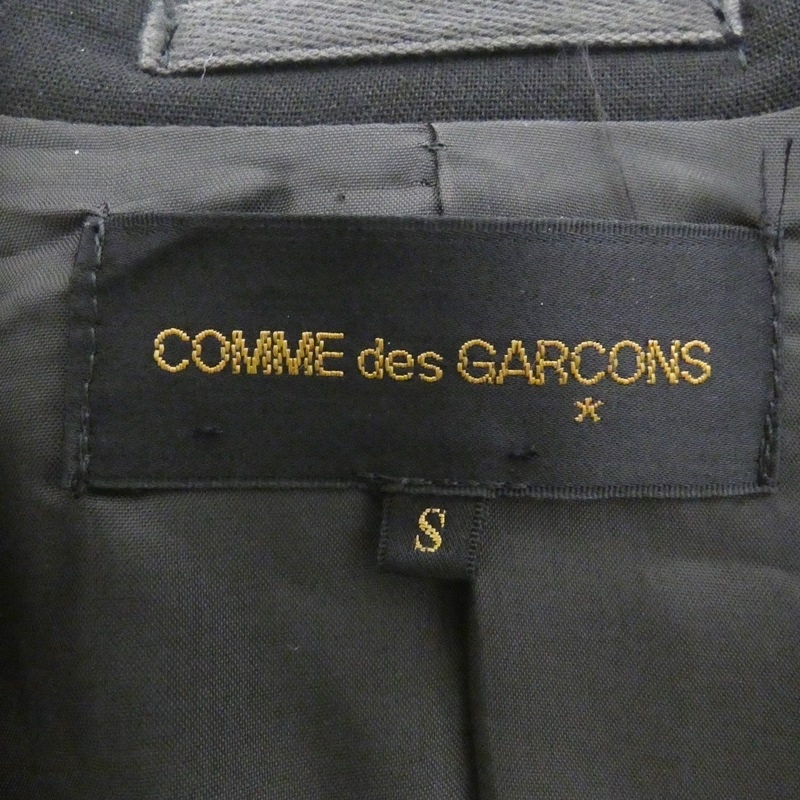 【楽天市場】【中古】COMME des GARCONS コムデギャルソン レース切替変形ジャケット 品番:GJ-11031S サイズ：S