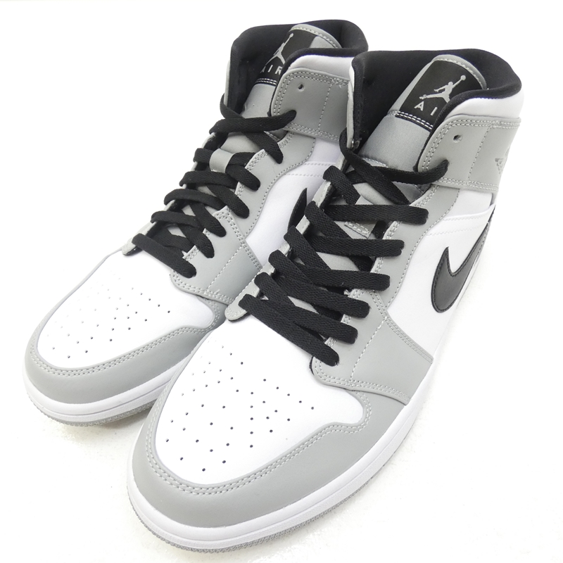 春バーゲン 特別送料無料 楽天市場 中古 Nike ナイキ 092air Jordan 1 Mid エアジョーダン 1 ミッド スニーカー サイズ 28 5cm カラー グレー F126 お宝市番館 お洒落 Stopinsectes Com