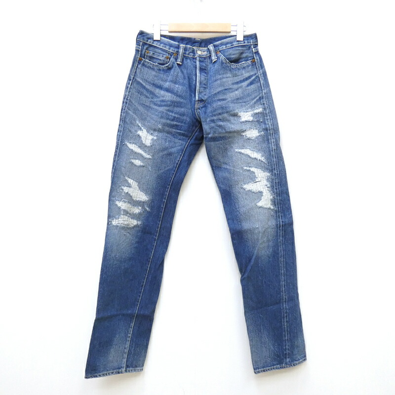 中古 The Flat Head 平トラクター 製造デニムショーツ 大きさ 32 呈色 インディゴ 3009rdhm アメカジ F107 Damienrice Com