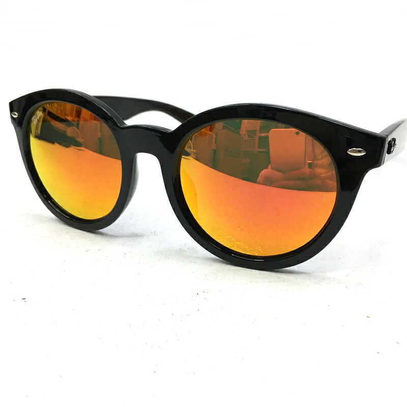 中古 Ray Ban レイバン サングラス サイズ 55 21 145 カラー ブラック フレーム ミラー レンズ Model Asian Fit Rb4261d F116 Bouncesociety Com