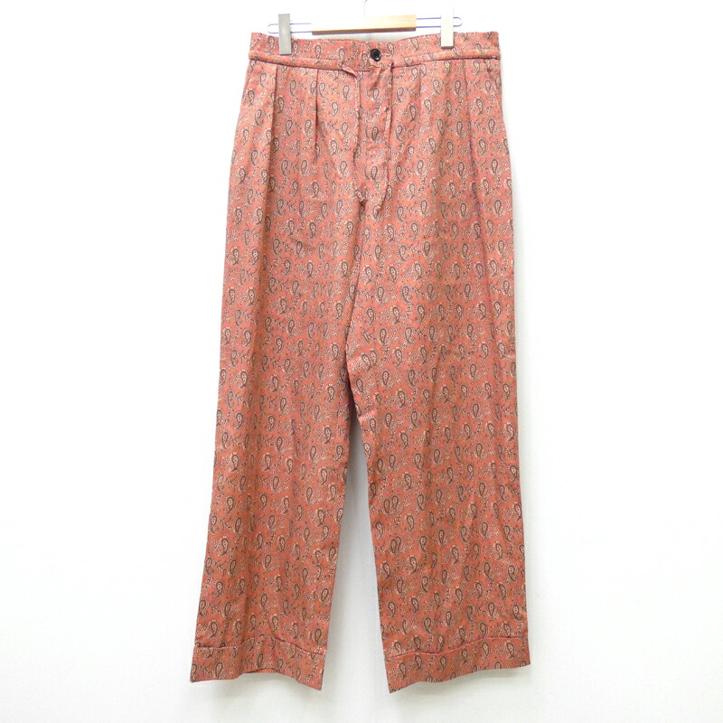 中古 Paul Smith ポールスミス イージーパンツ サイズ L カラー 総柄 ss Paisley Pants インポート F107 Butlerchimneys Com