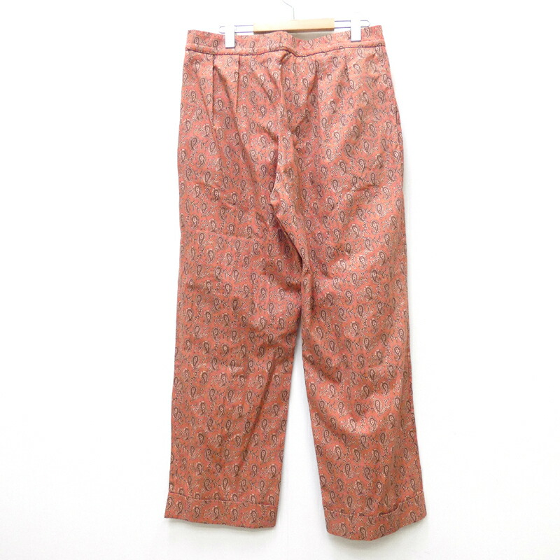 中古 Paul Smith ポールスミス イージーパンツ サイズ L カラー 総柄 ss Paisley Pants インポート F107 septicin Com