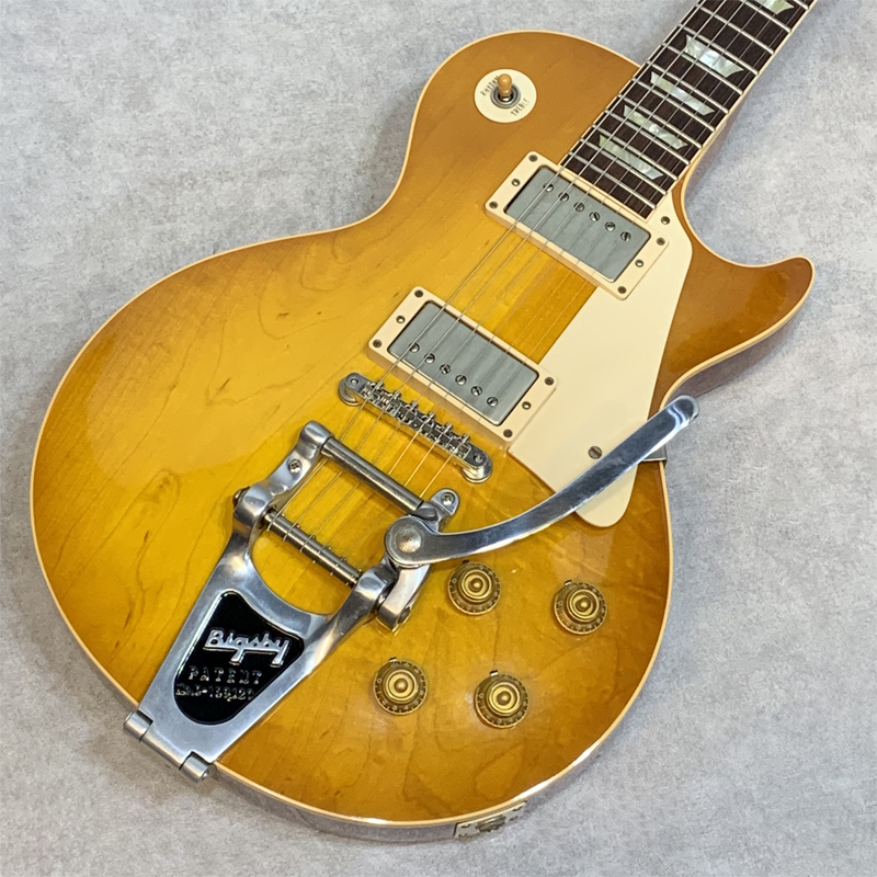 Gibson Custom Shop Historic Collection 1958 Les Paul Reissue Vos W Bigsby 中古 楽器 エレキギター ギブソン カスタムショップ レスポール 58 リイシュー Vos ビグスビー 12年製 ハードケース付 認定書付 Opendu17 Fr