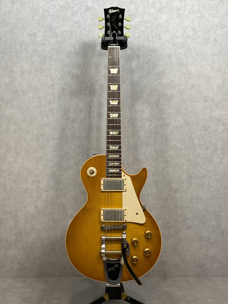 Gibson Custom Shop Historic Collection 1958 Les Paul Reissue Vos W Bigsby 中古 楽器 エレキギター ギブソン カスタムショップ レスポール 58 リイシュー Vos ビグスビー 12年製 ハードケース付 認定書付 Opendu17 Fr