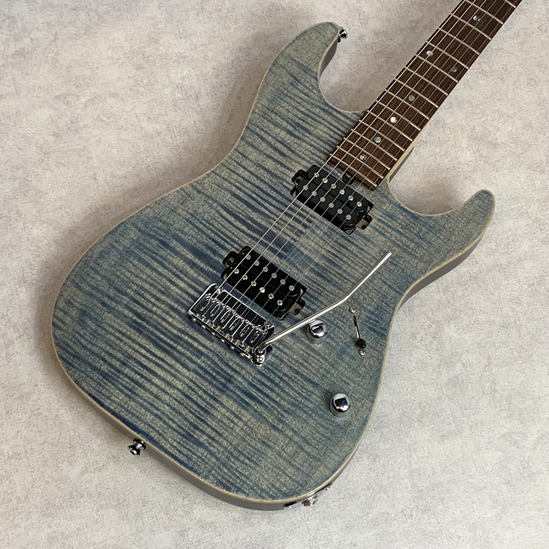 Kakuyasu SALE T\'s Guitars / DST-Spider22/ FM Trans Blue  Denim【中古】【楽器/エレキギター/ティーズギターズ/国産/ハイエンド/DST/スパイダー/2010年代製】 Seiki  Mise-css.edu.om