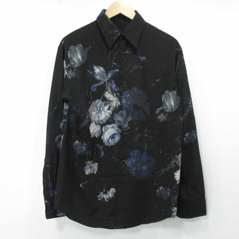 LAD MUSICIAN DECHINE Flower shirt 花柄 白 驚くべき価格