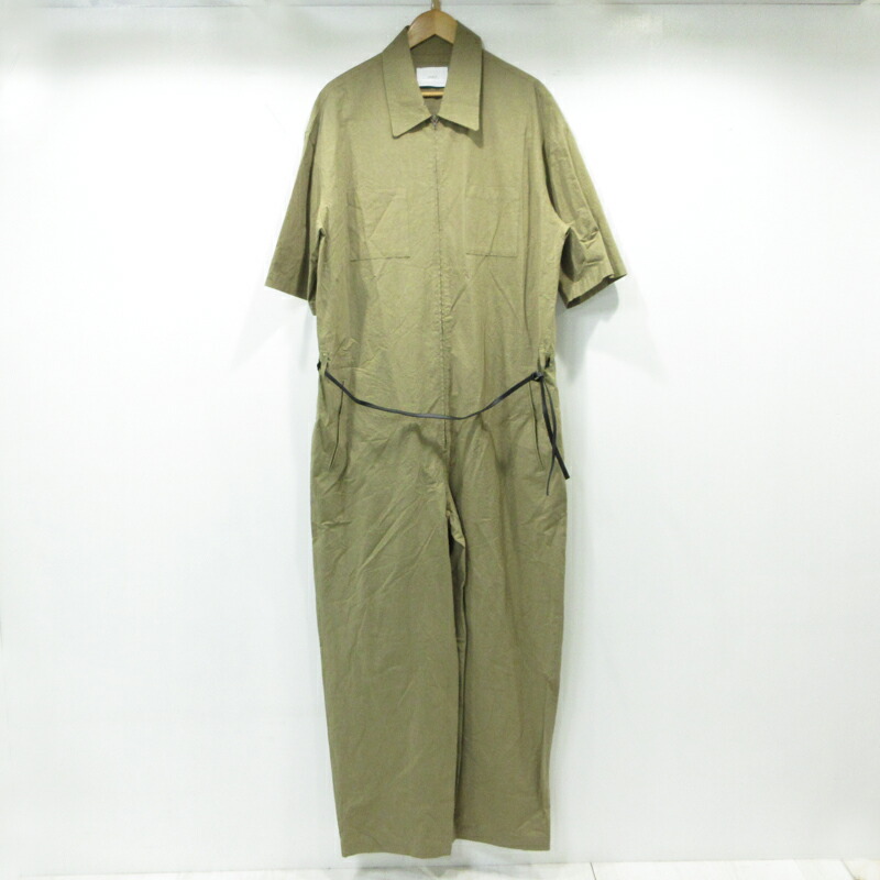 COMOLI - stein oversized half sleeve jump suitの+aethiopien