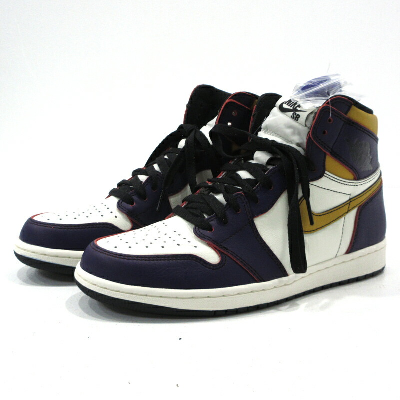 nike sb x air jordan 1 retro high og lakers
