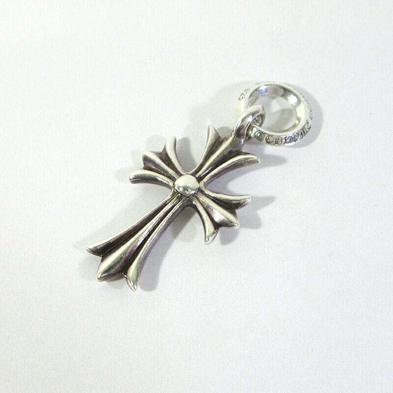 中古 Chrome Hearts クロムハーツ Tiny Ch Cross Charm タイニー Chクロス チャーム ペンダントトップ シルバー F134 Personaldefensetraining Net