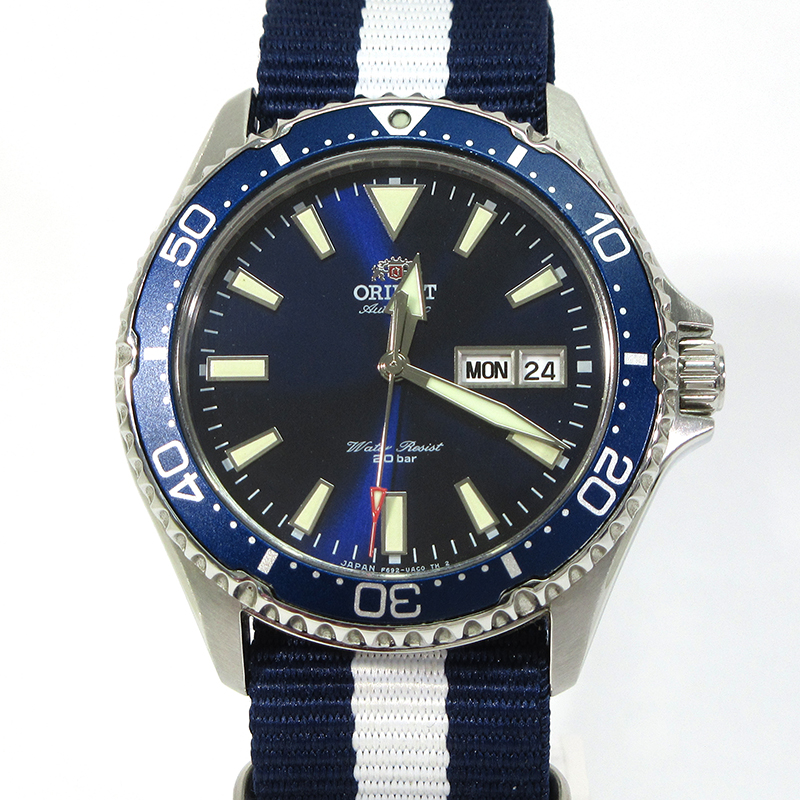 人気絶頂 ORIENT オリエント F692-UAA0 SPORTS Diver Style デイデイト