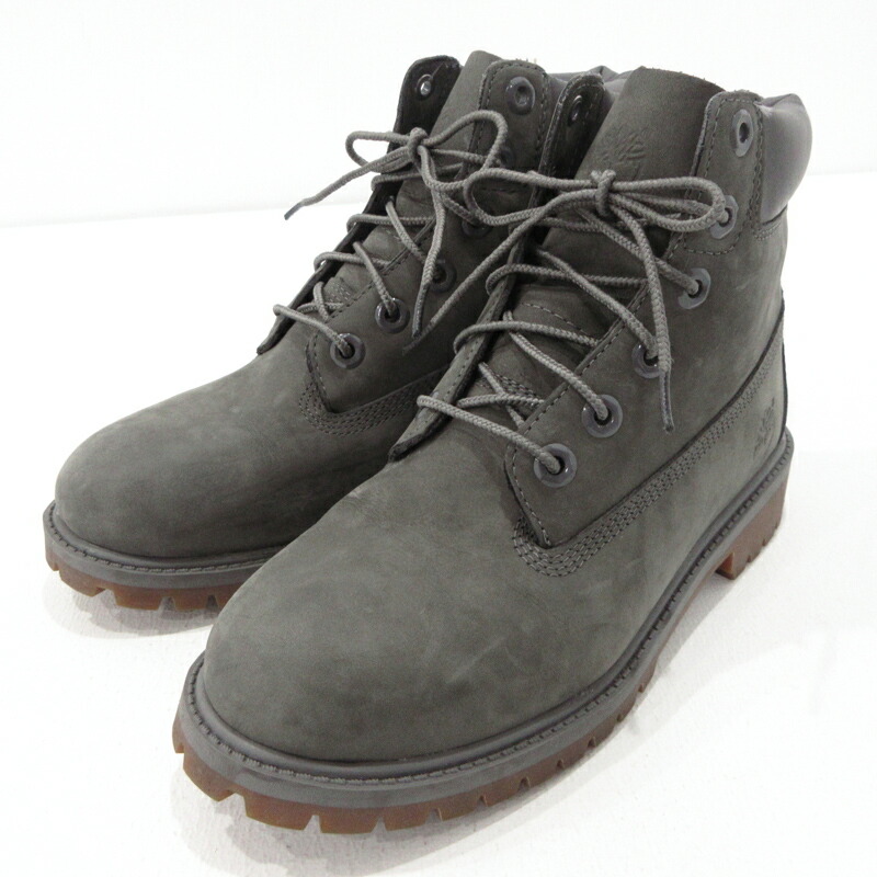 新品本物 その他 ブーツ Boot Waterproof Premium 6inch 中古 Timberland ティンバーランド A14zz サイズ 23 F128 グレー Dusq Nl